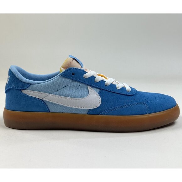 Nike SB Heritage Vulc Mens Coast White Psychic Blue Shoes Sneakers CD5010-401 - Picture 1 of 11